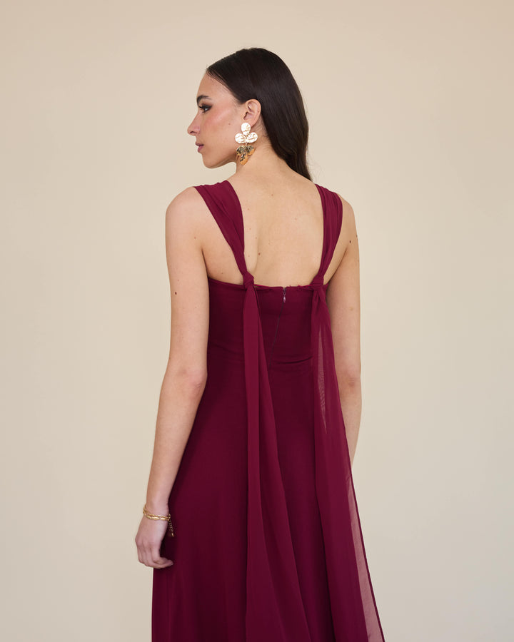 Vestido Nicoletta Vino
