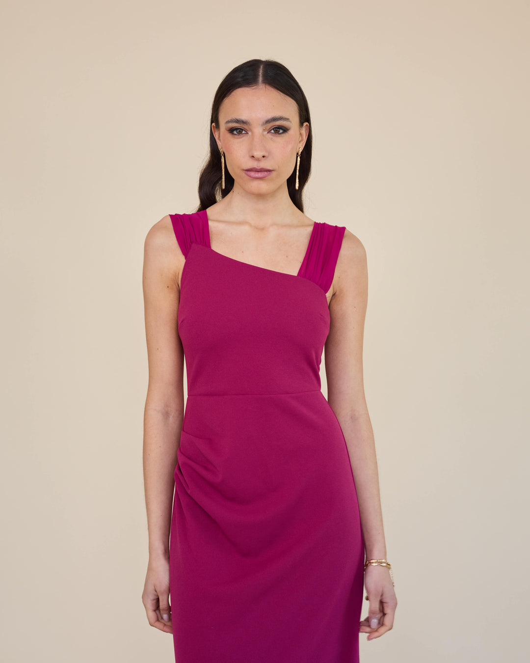Vestido Nicoletta Magenta