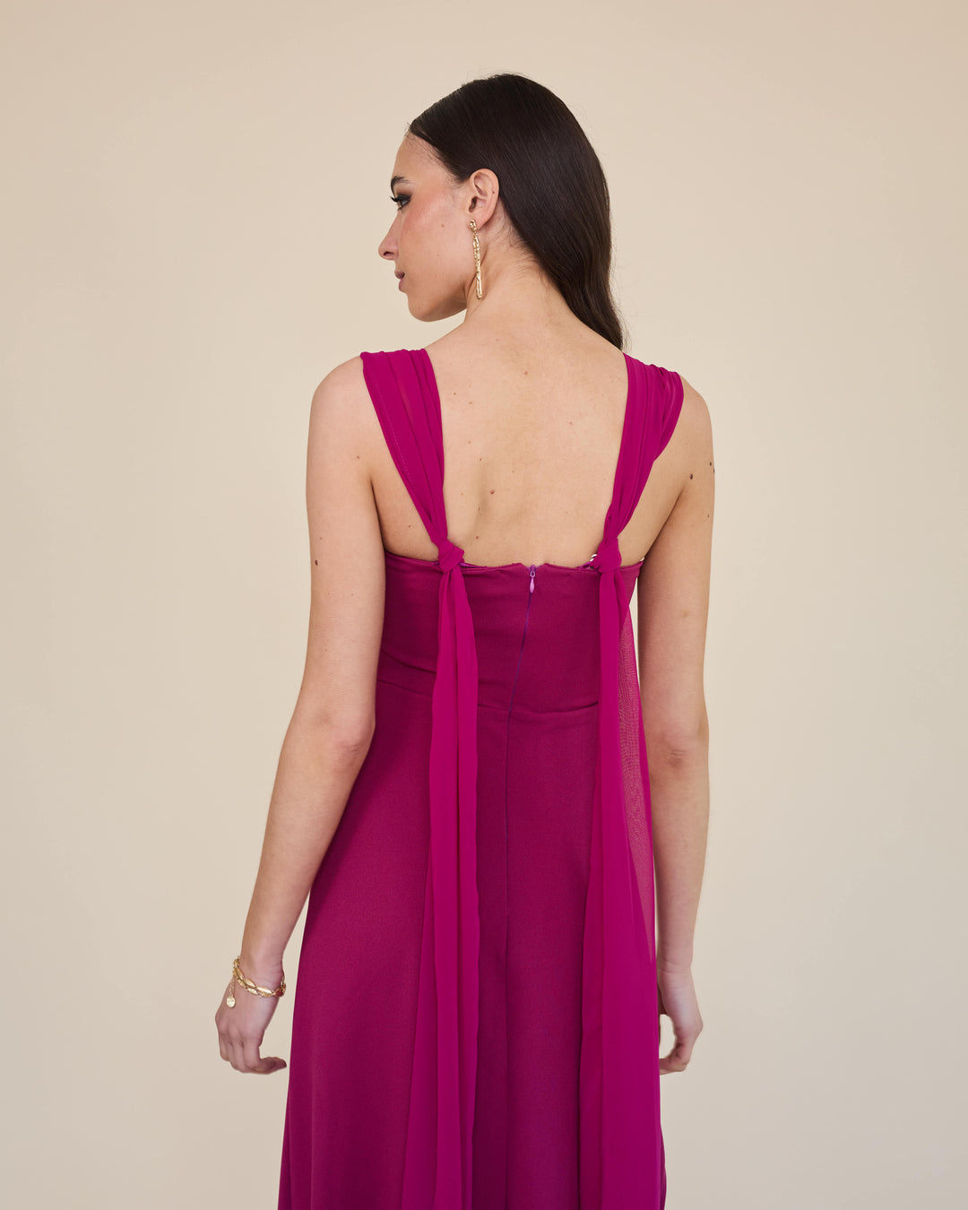 Vestido Nicoletta Magenta