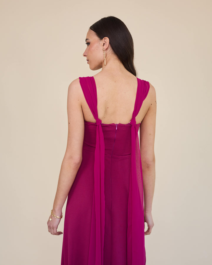 Vestido Nicoletta Magenta