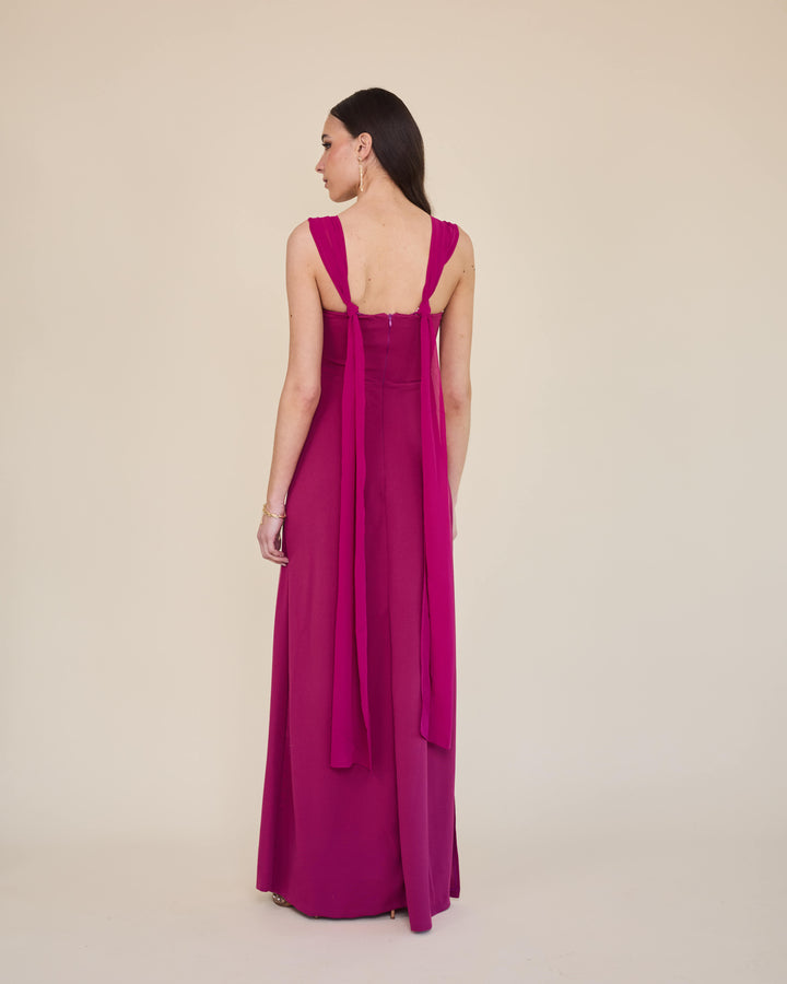 Vestido Nicoletta Magenta