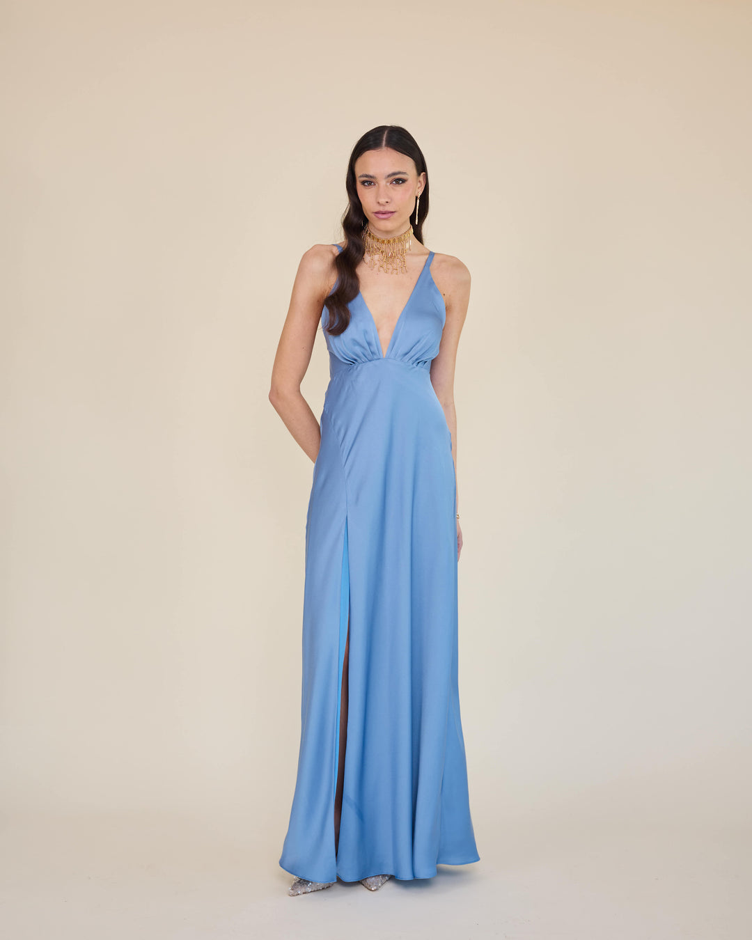 Vestido Siena Azul Claro