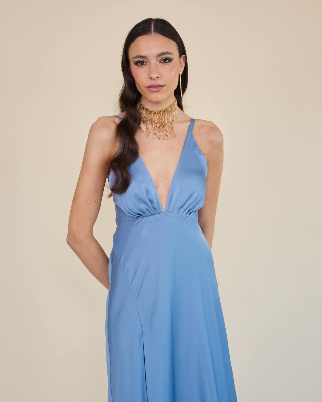 Vestido Siena Azul Claro