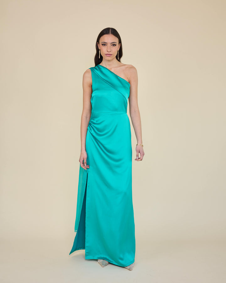 Vestido Mairena Turquesa