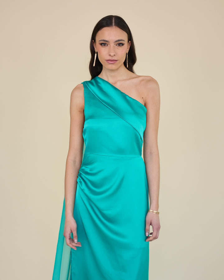 Vestido Mairena Turquesa