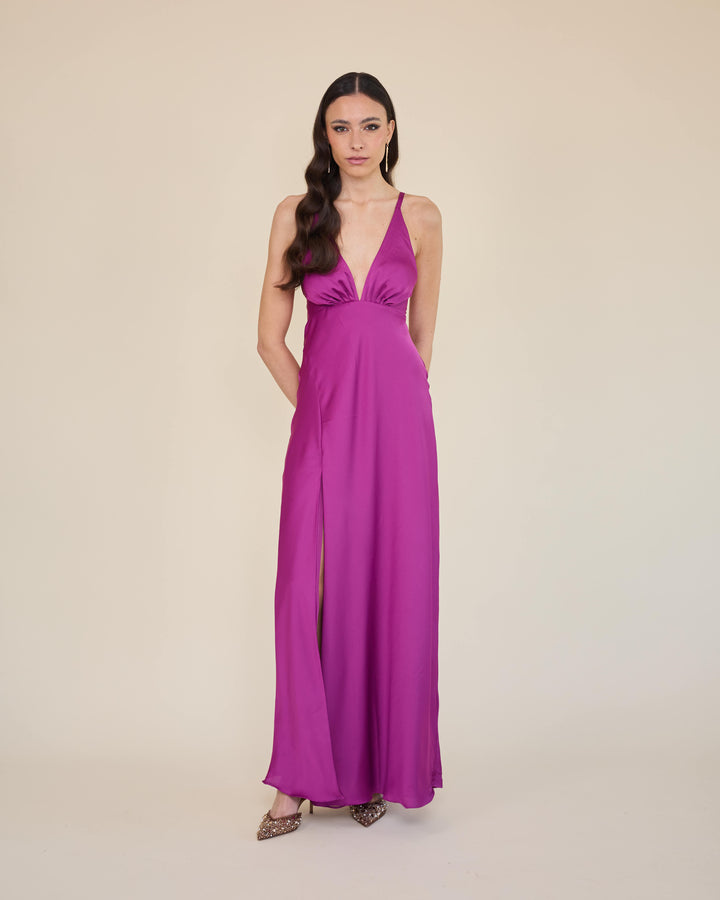 Vestido Siena Magenta