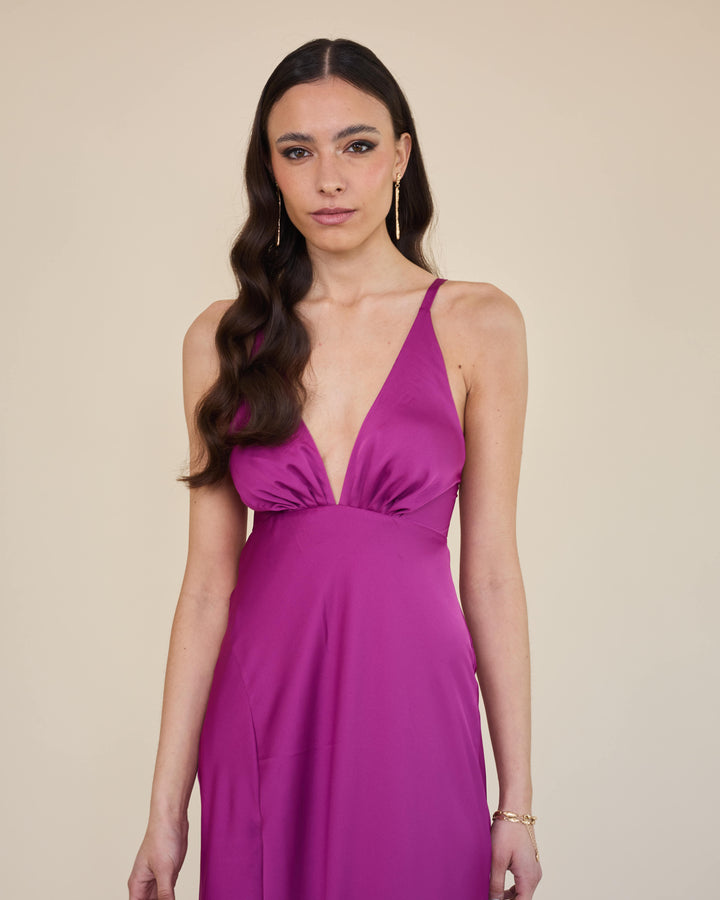 Vestido Siena Magenta