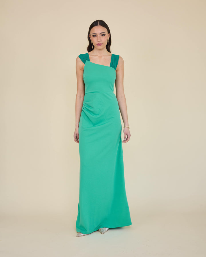 Vestido Nicoletta Turquesa