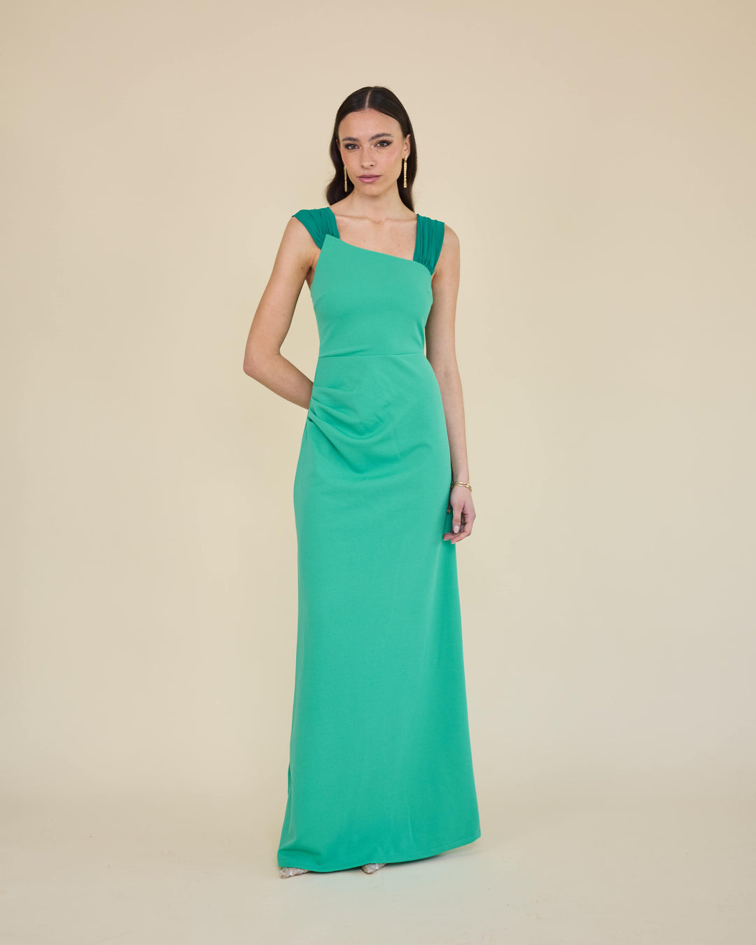 Vestido Nicoletta Turquesa