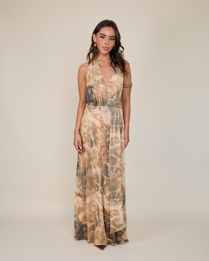 Vestido Isidora estampado