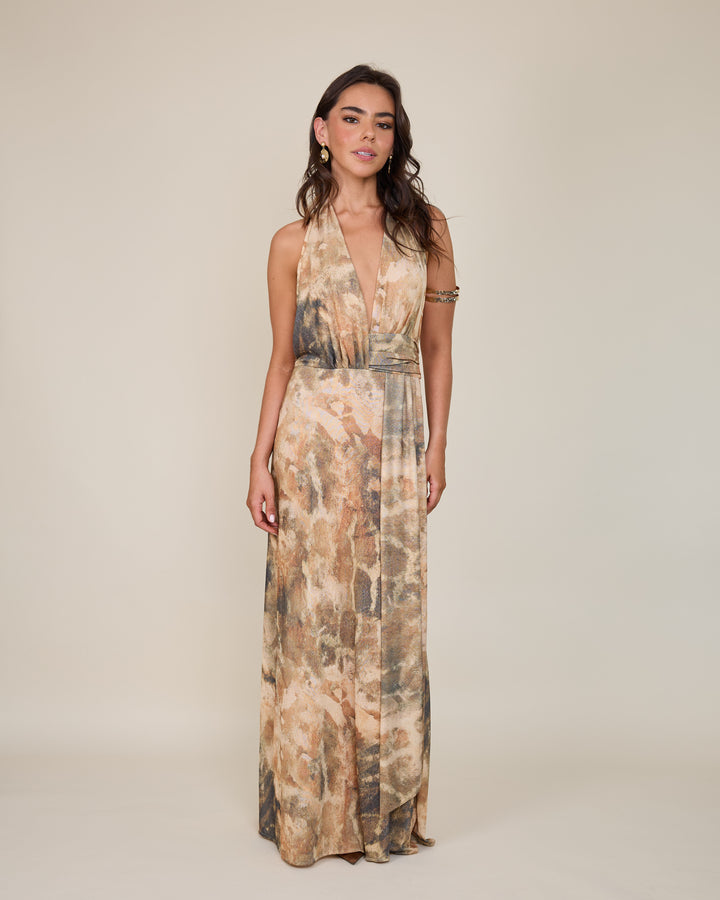 Vestido Isidora estampado