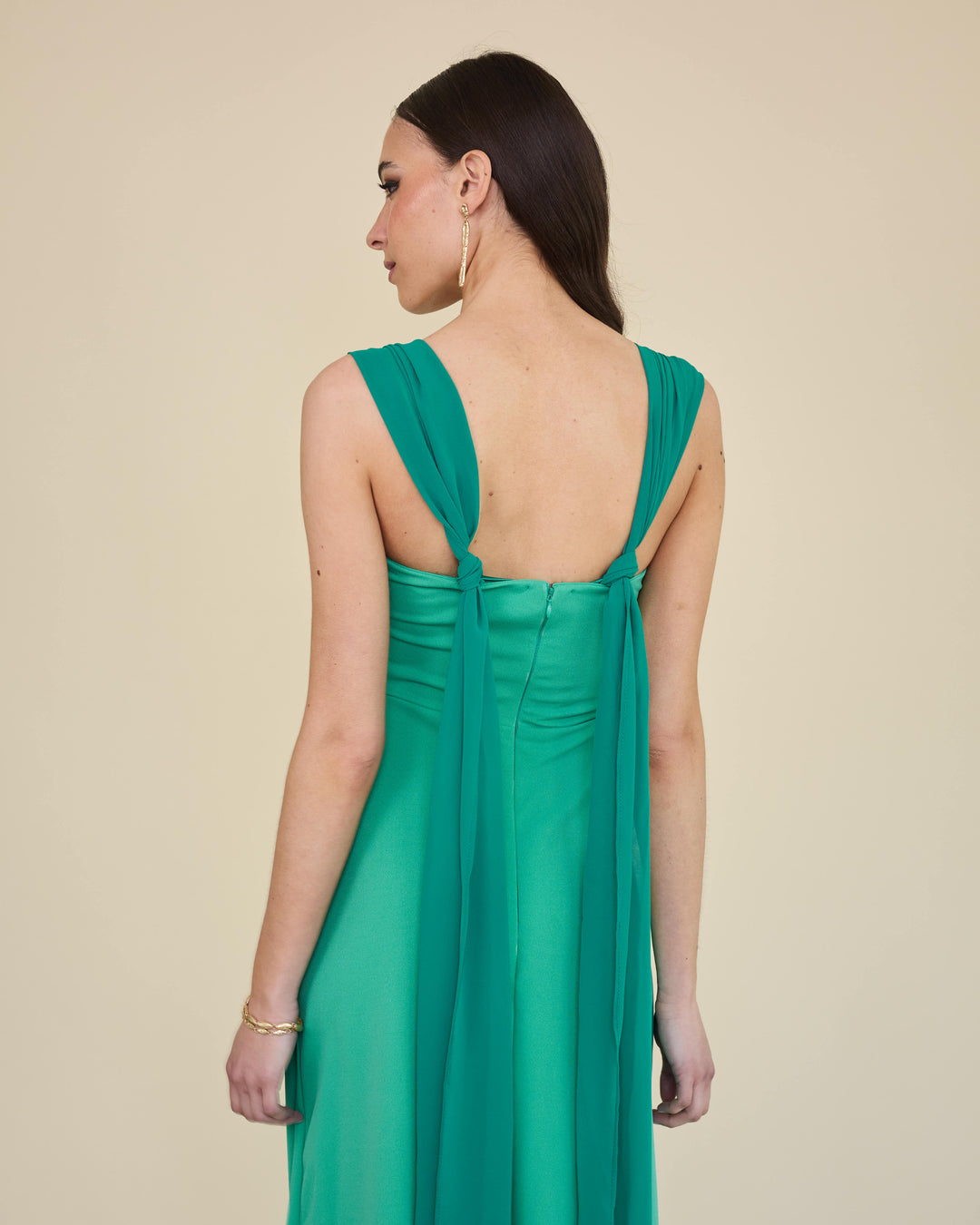 Vestido Nicoletta Turquesa