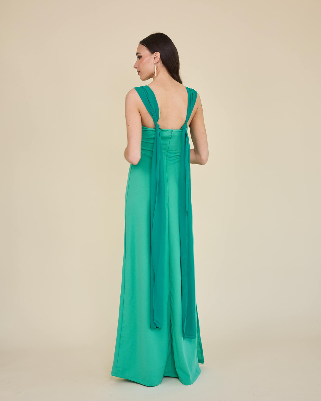 Vestido Nicoletta Turquesa