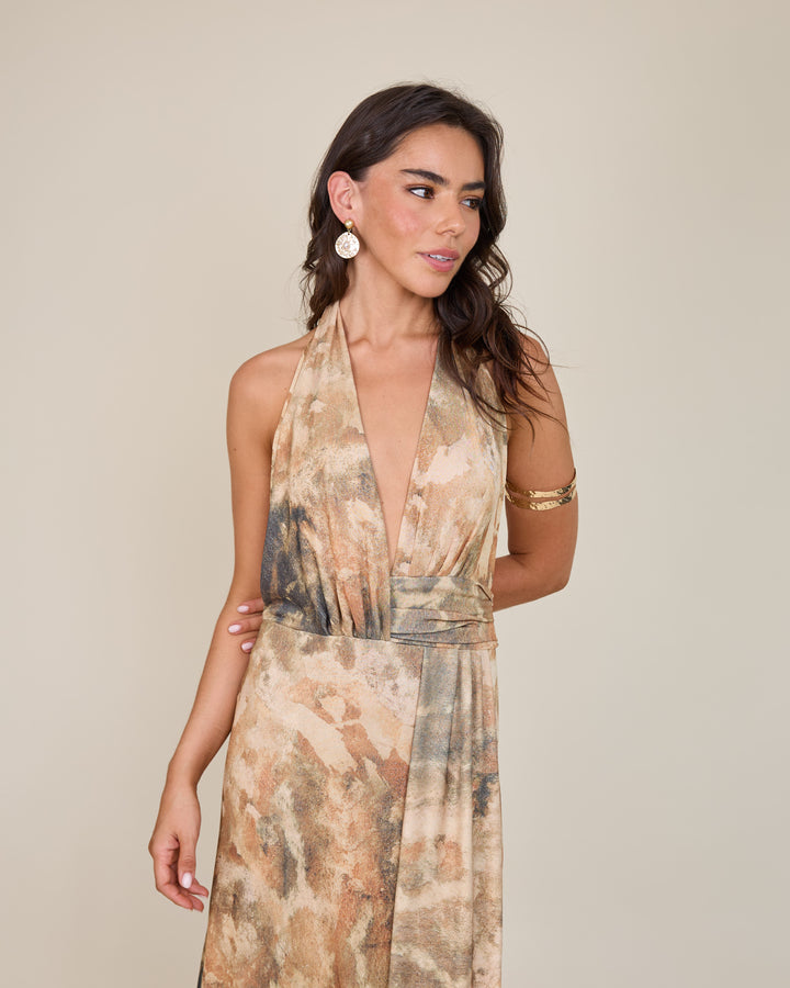 Vestido Isidora estampado