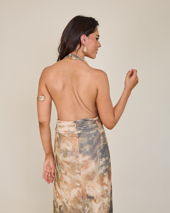 Vestido Isidora estampado