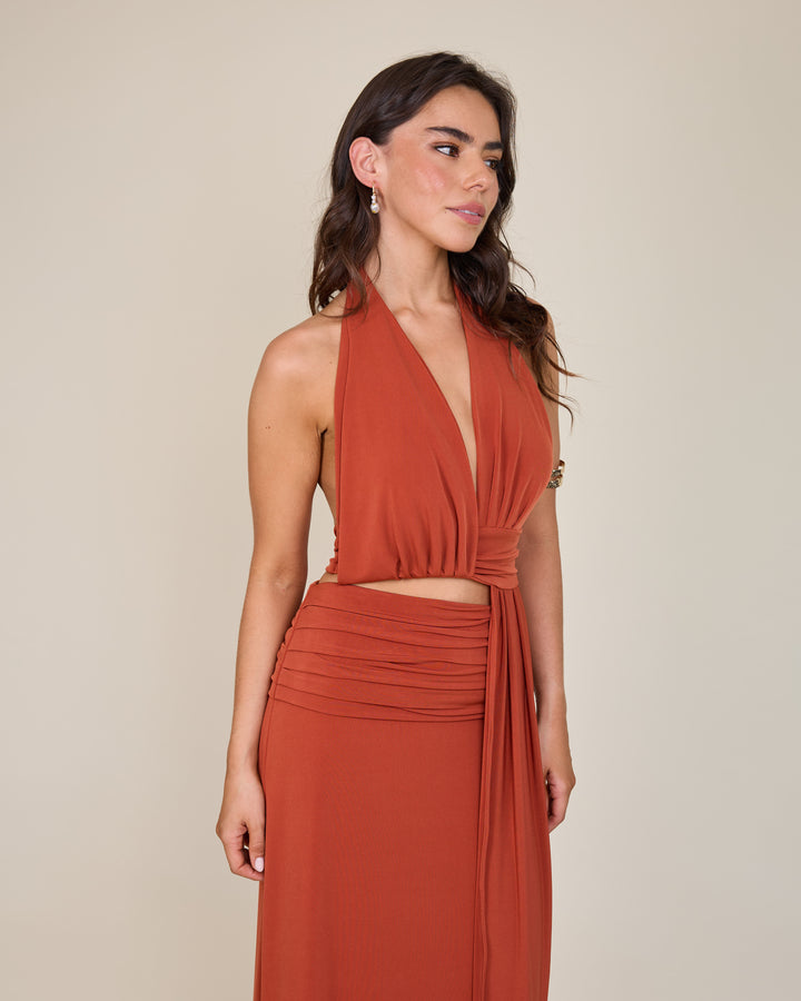 Top Olivia Terracota