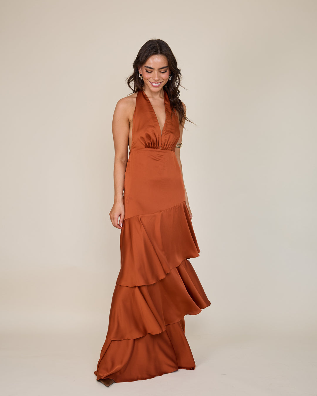 Vestido Lara Terracota