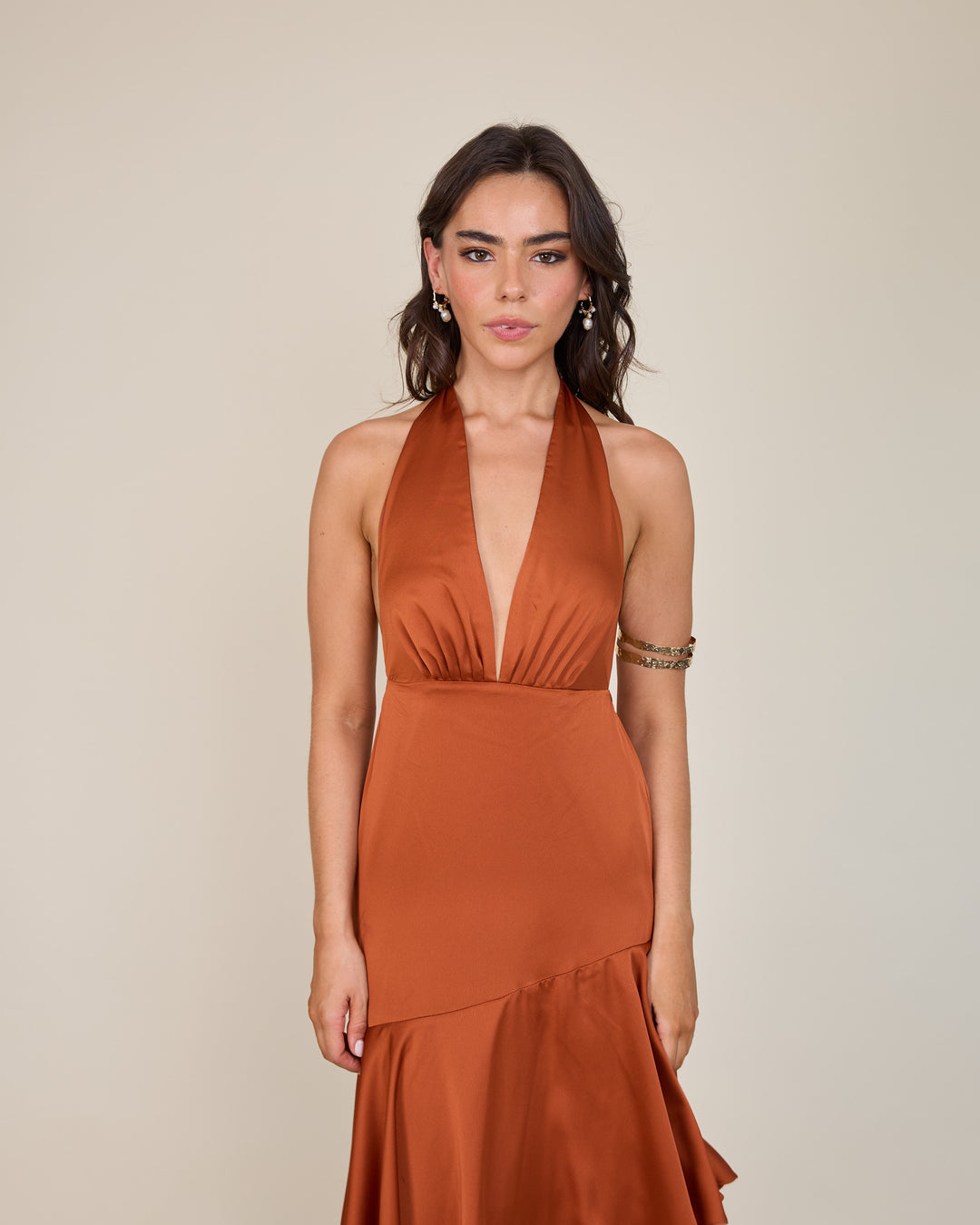 Vestido Lara Terracota