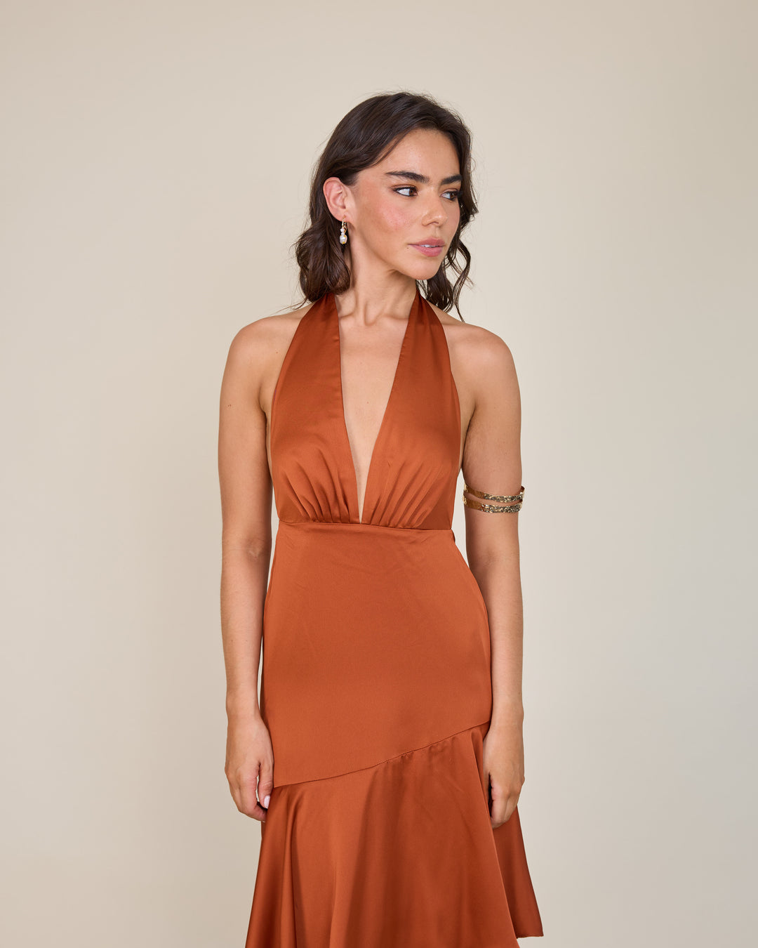 Vestido Lara Terracota