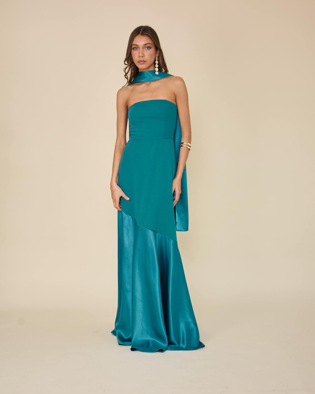 Vestido Ágata Petroleo