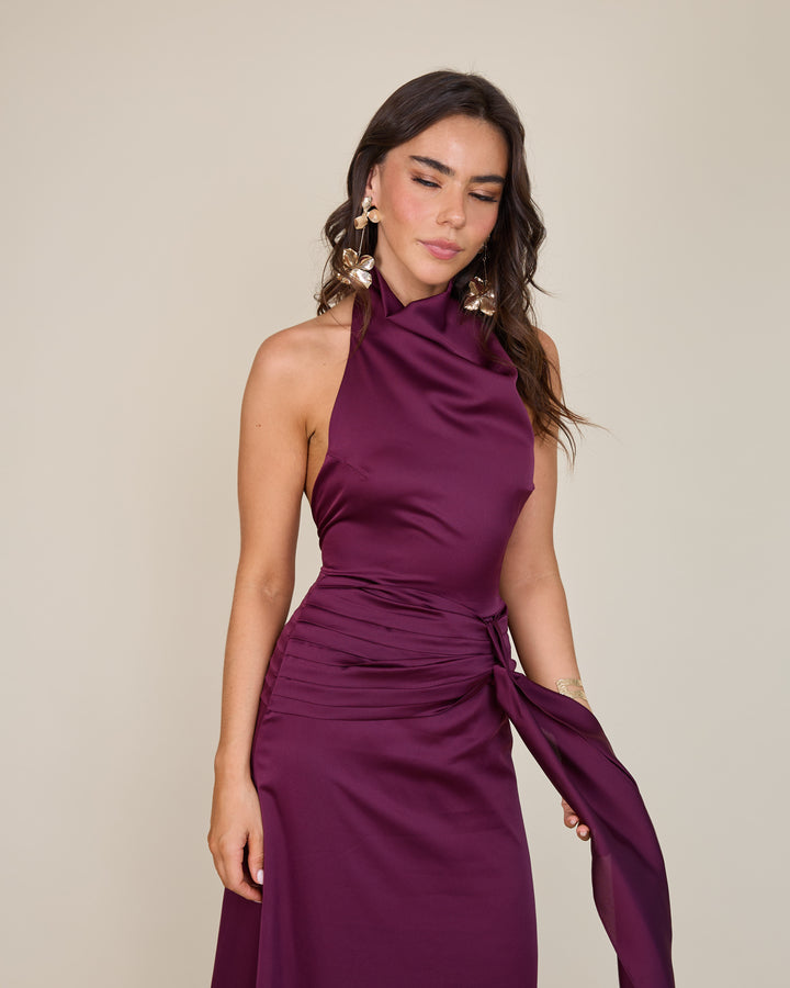 Vestido Martina Vino