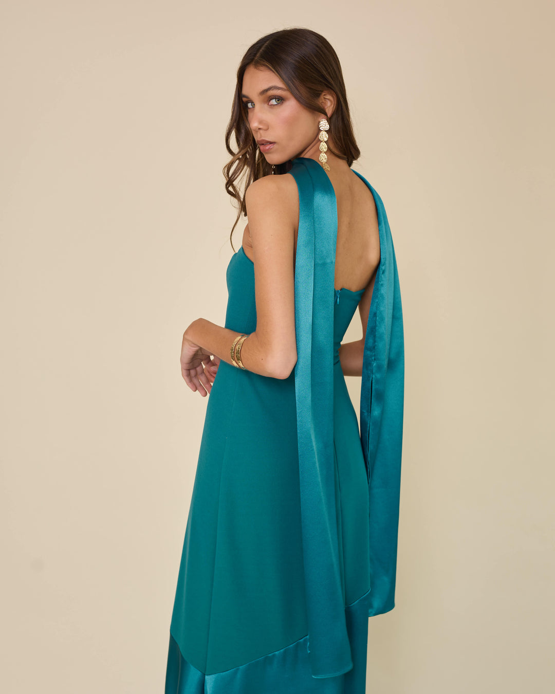 Vestido Ágata Petroleo