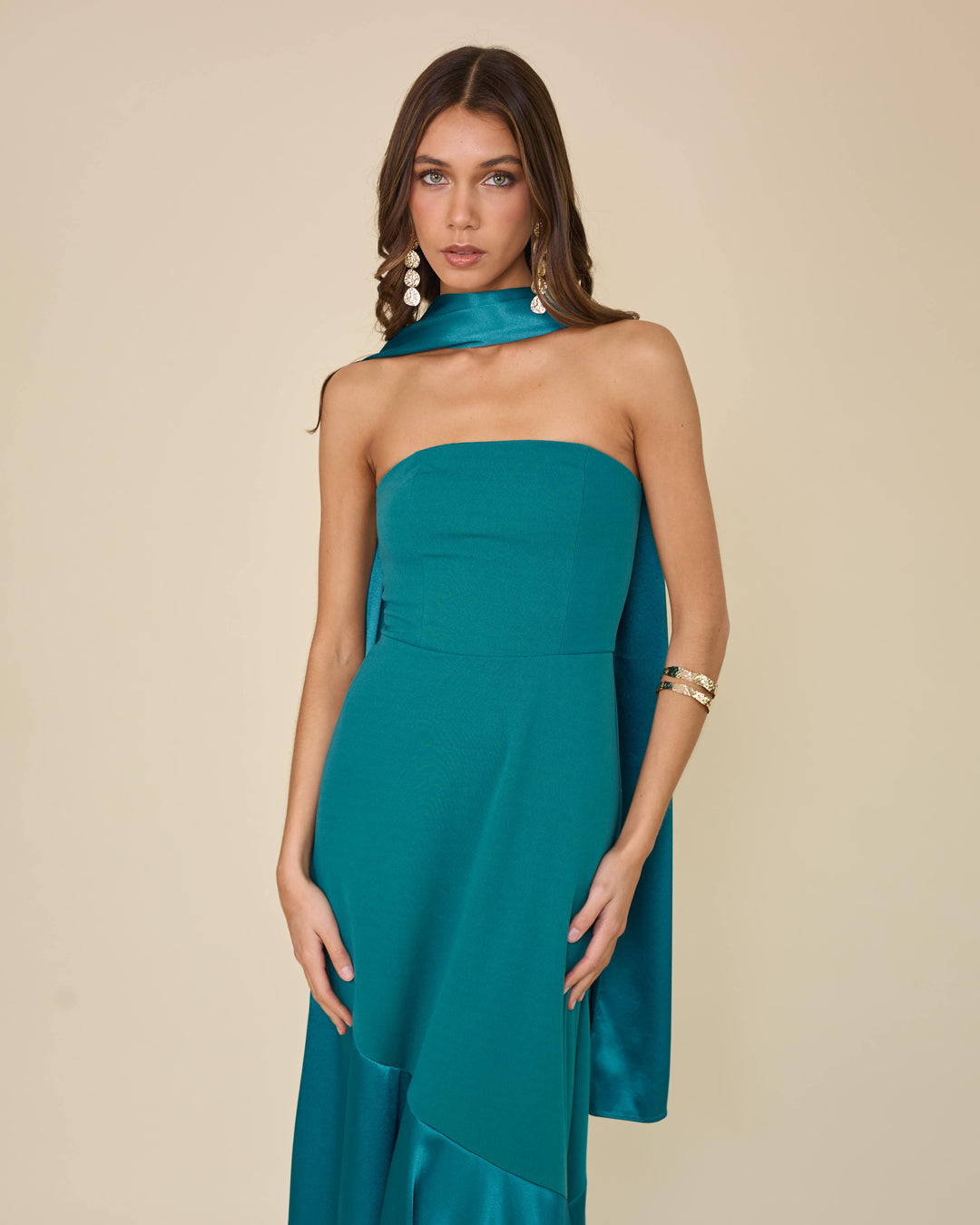 Vestido Ágata Petroleo