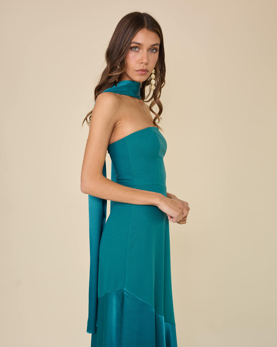 Vestido Ágata Petroleo