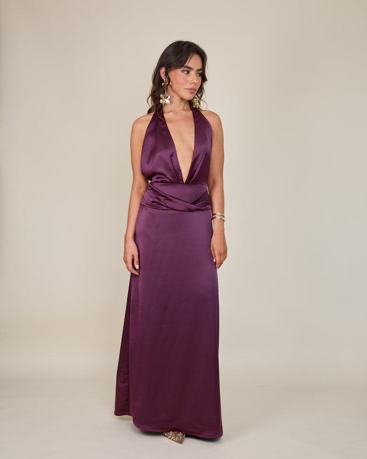 Vestido Amara Vino
