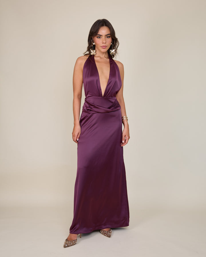 Vestido Amara Vino