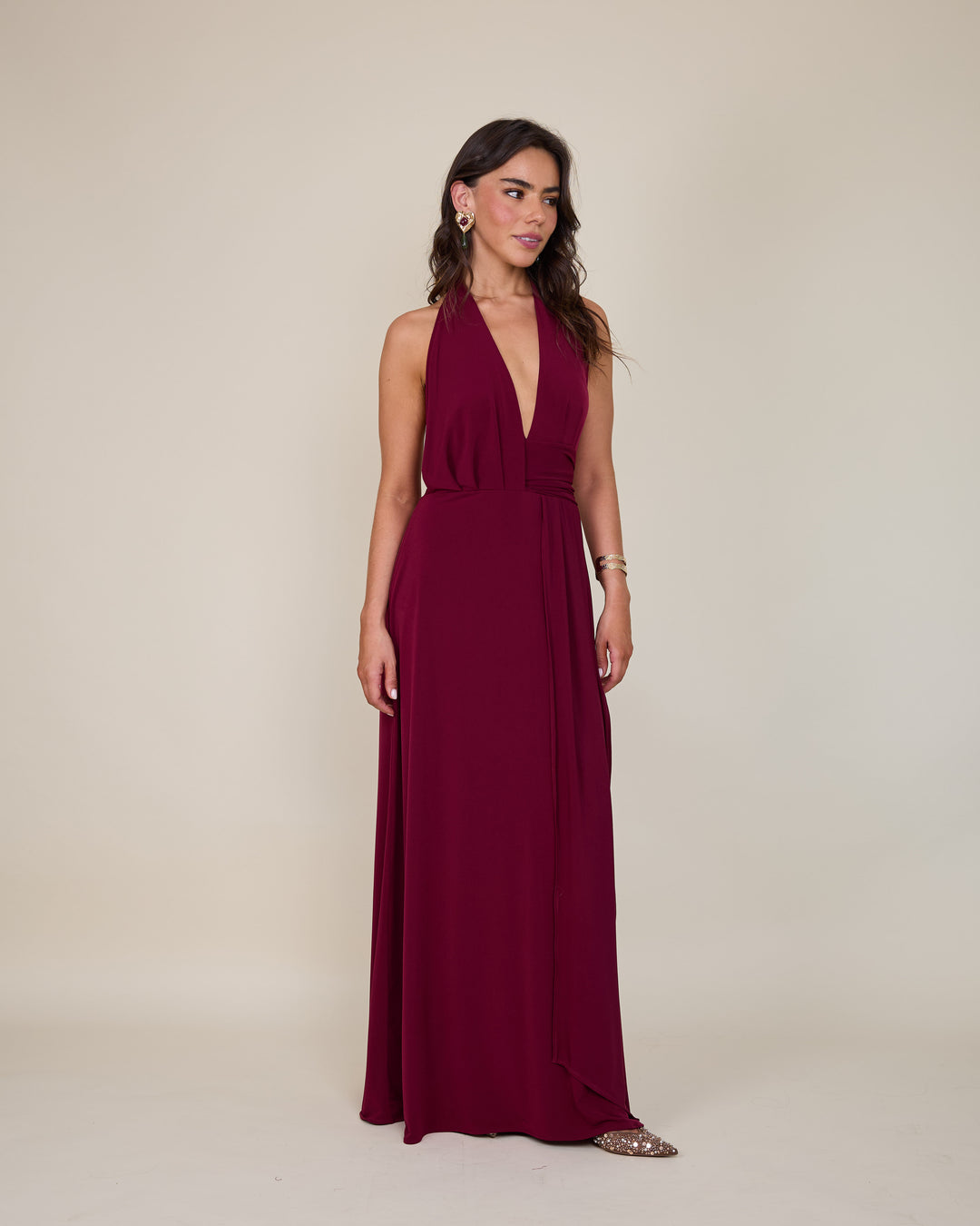 Vestido Isidora Vino