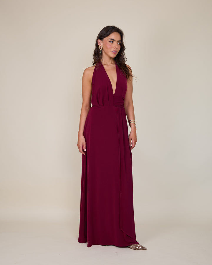 Vestido Isidora Vino