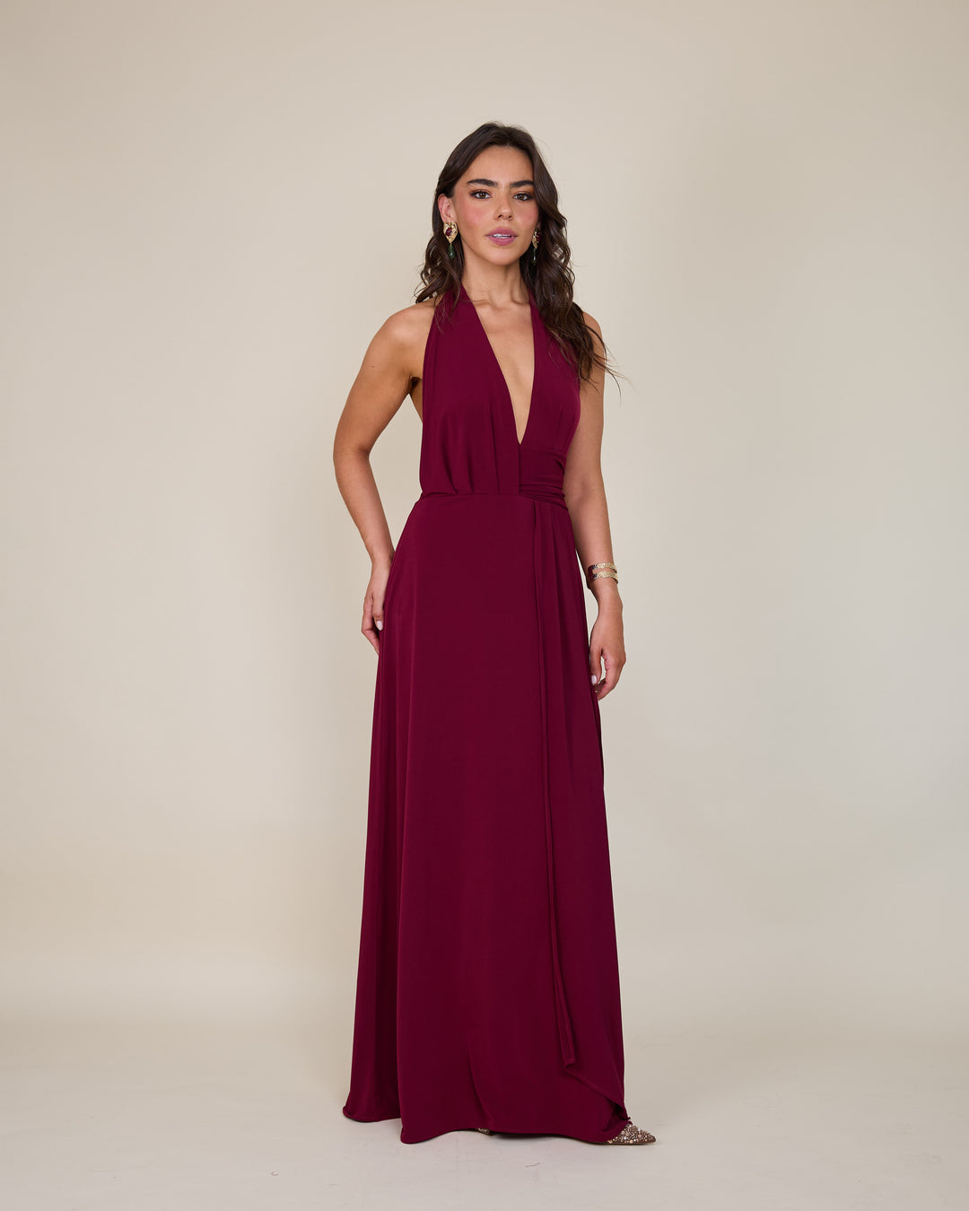 Vestido Isidora Vino