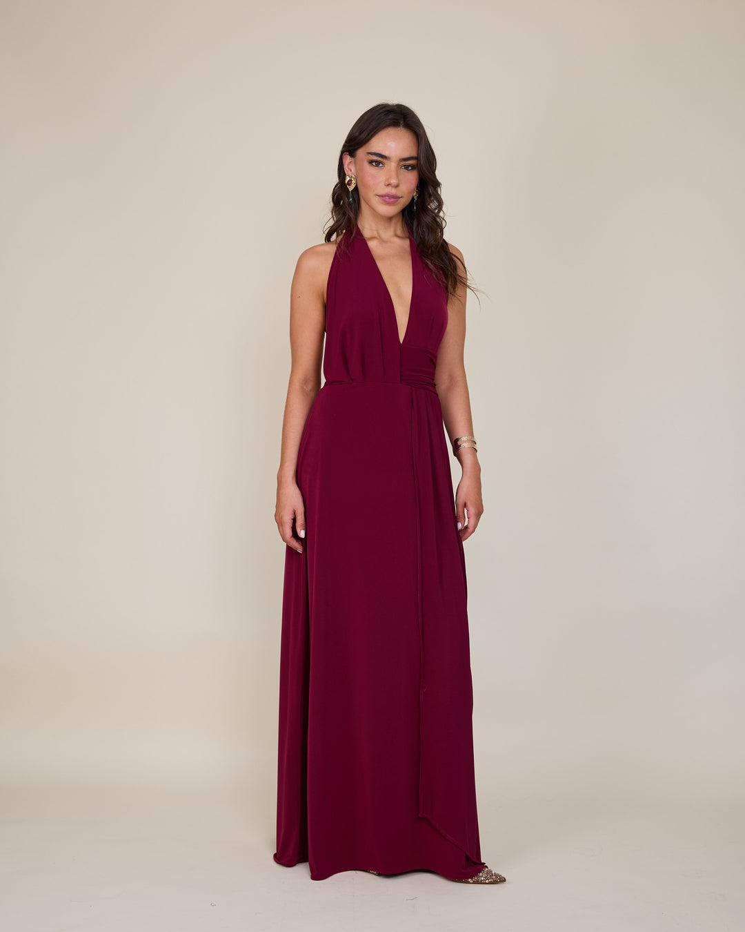 Vestido Isidora Vino