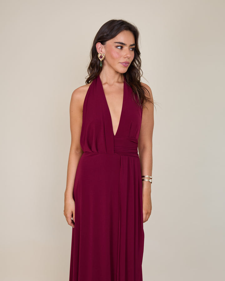 Vestido Isidora Vino