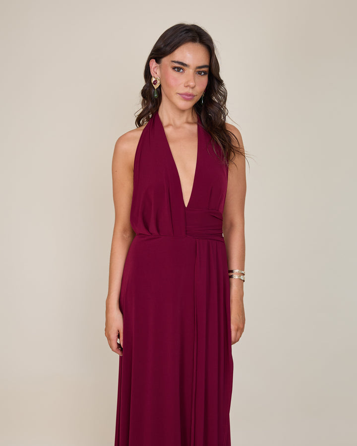 Vestido Isidora Vino