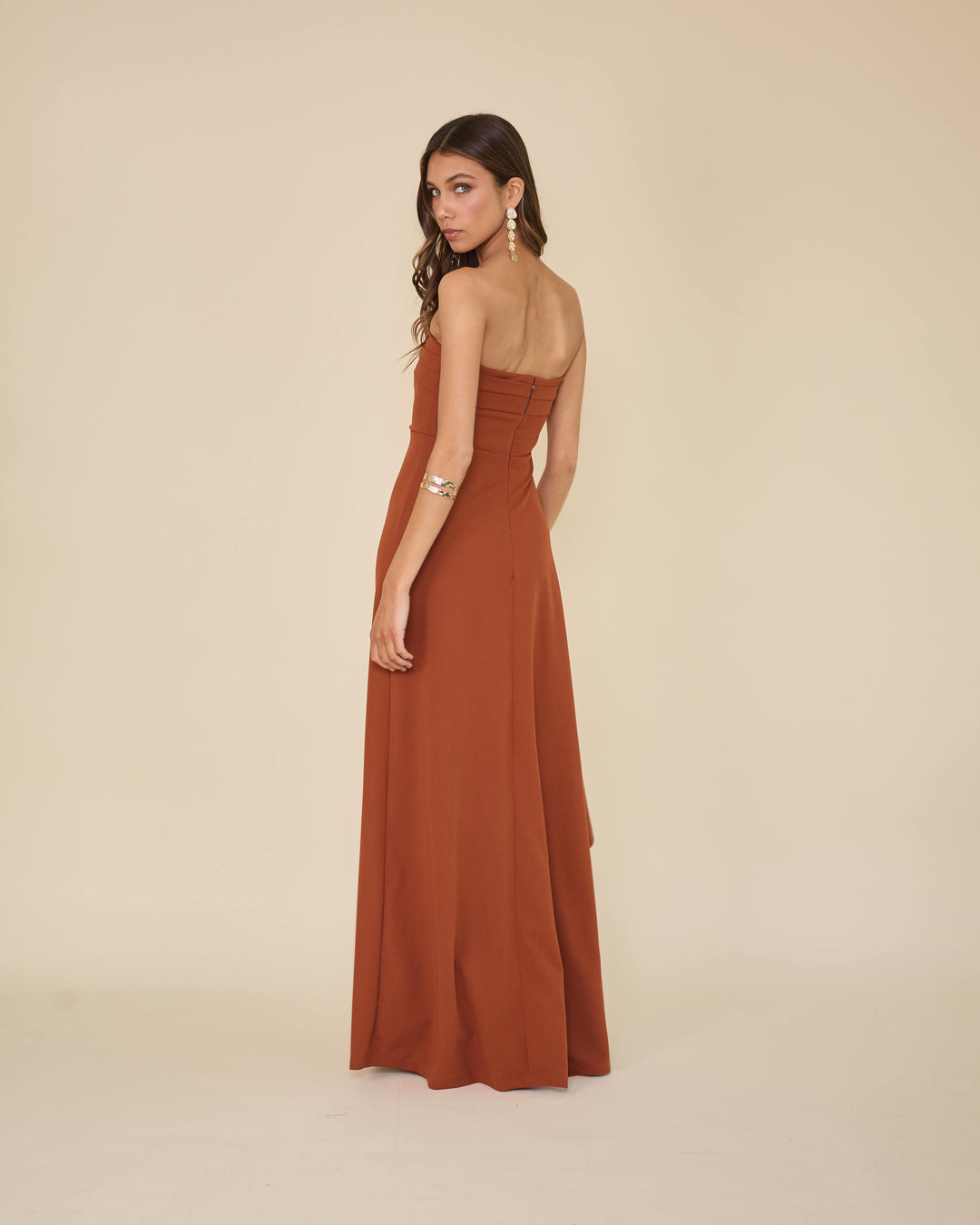 Vestido Lucia Terracota