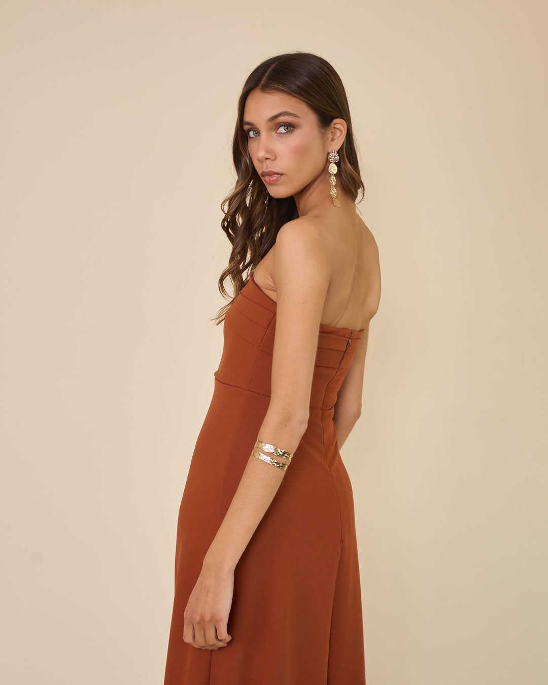 Vestido Lucia Terracota