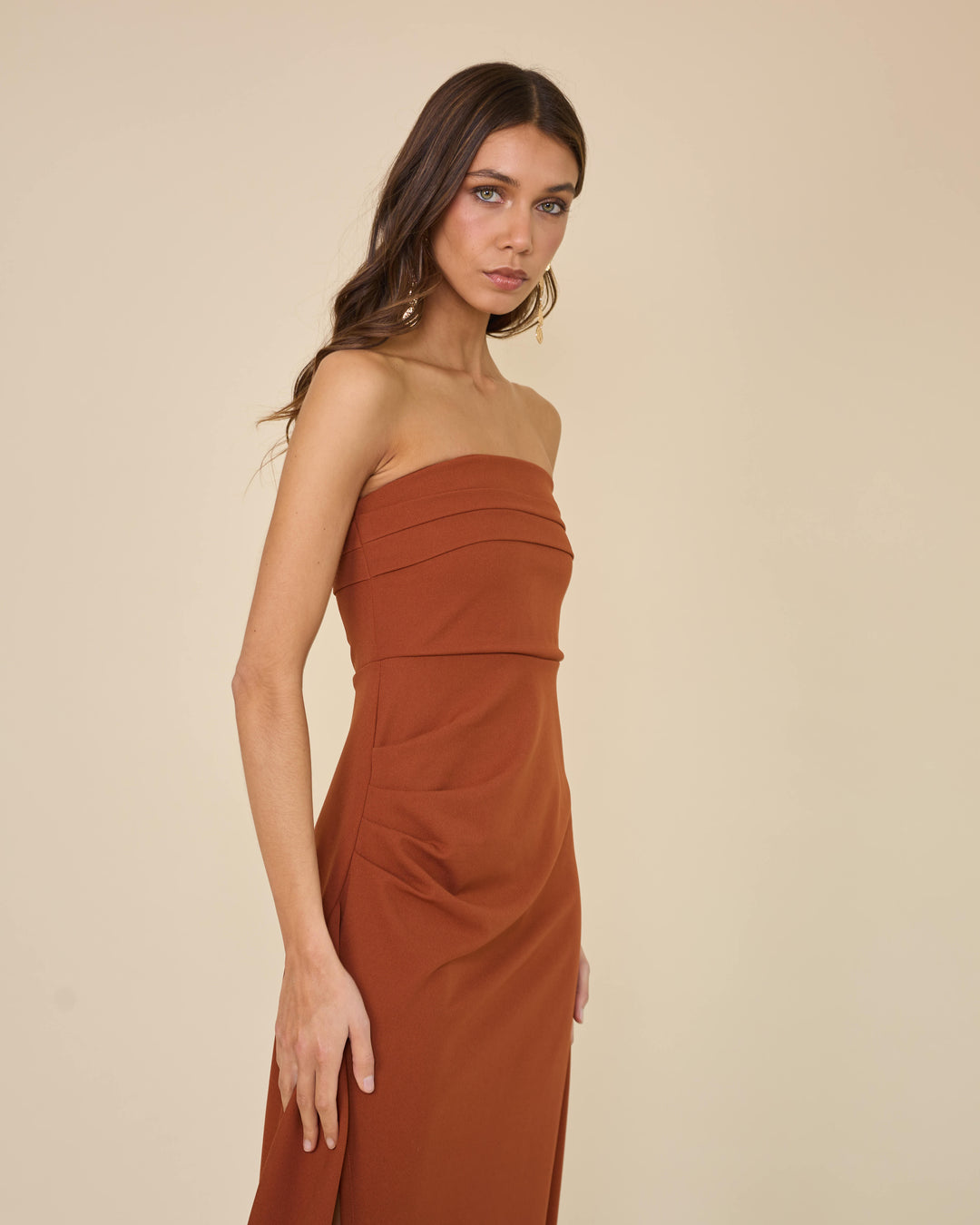 Vestido Lucia Terracota