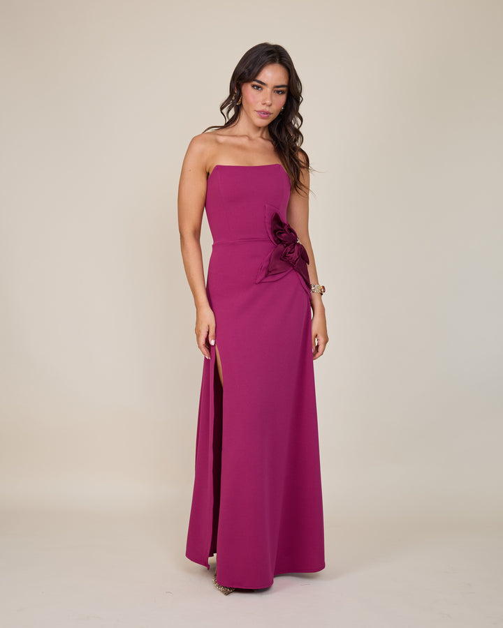 Vestido Gardenia Magenta