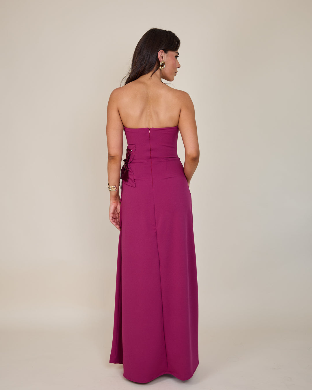 Vestido Gardenia Magenta