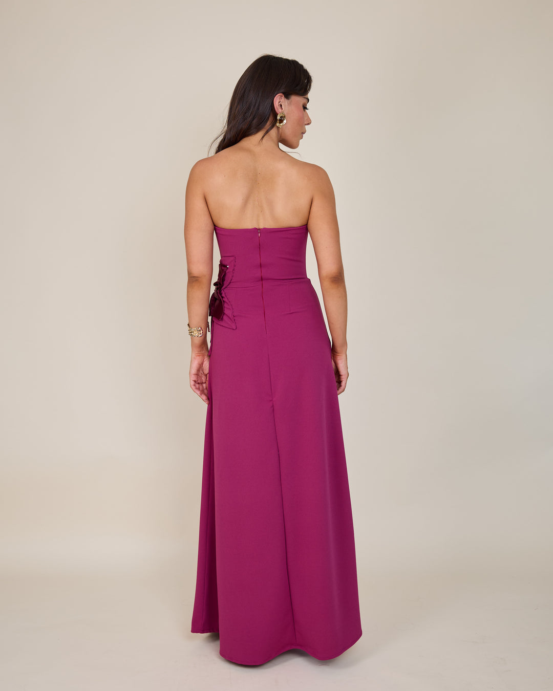 Vestido Gardenia Magenta