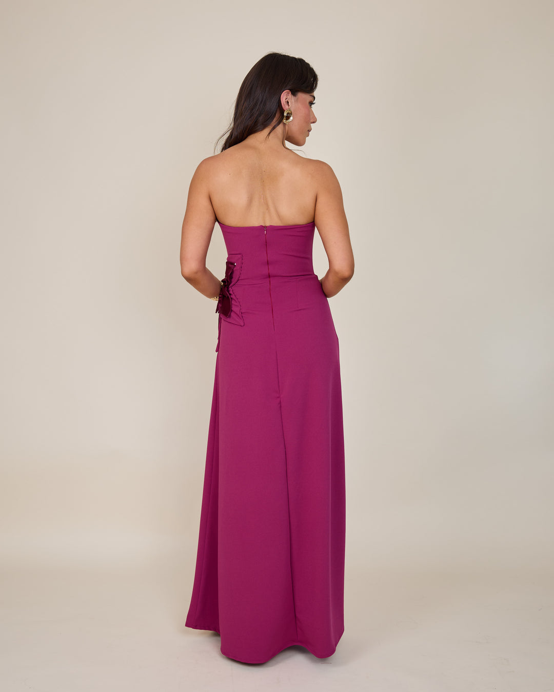 Vestido Gardenia Magenta