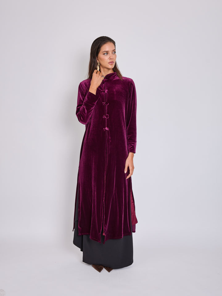 Tapado Velvet Burdeo