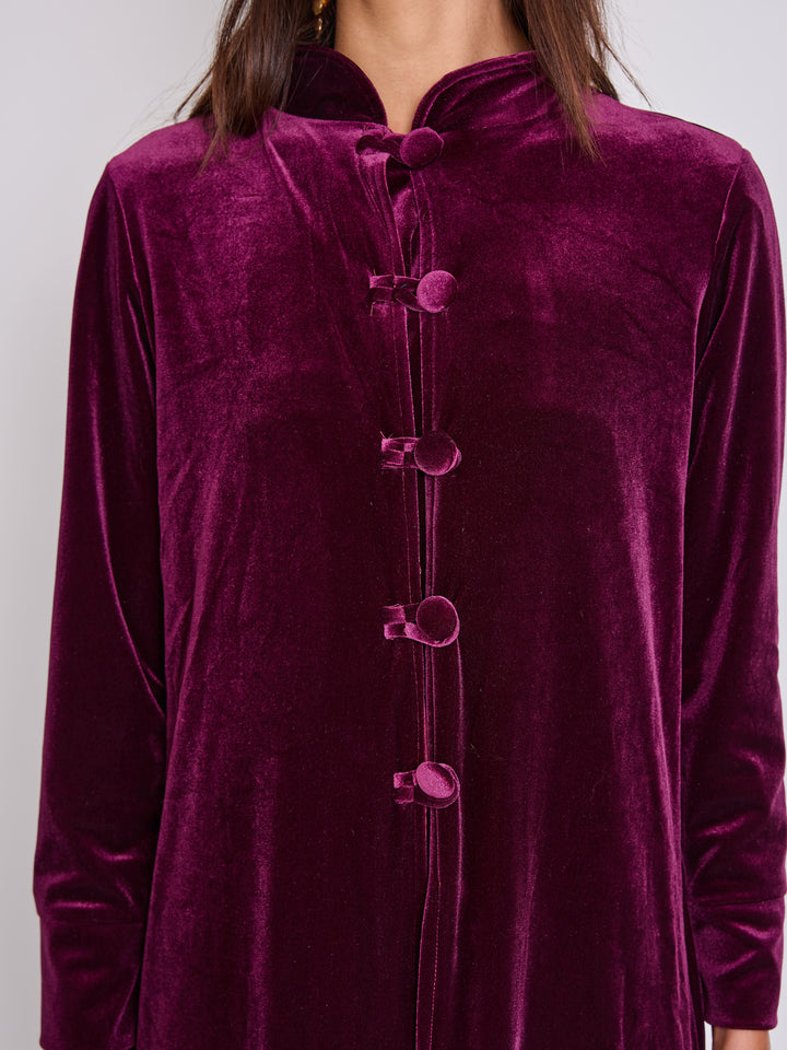 Tapado Velvet Burdeo