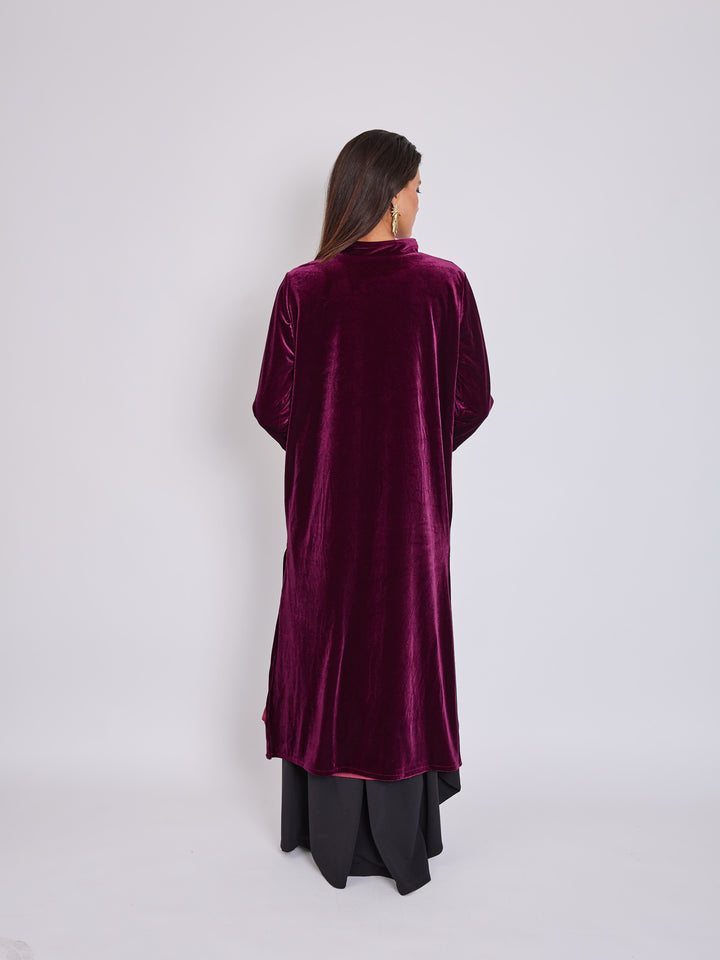 Tapado Velvet Burdeo