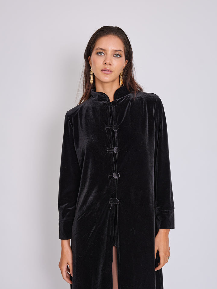 Tapado Velvet Negro