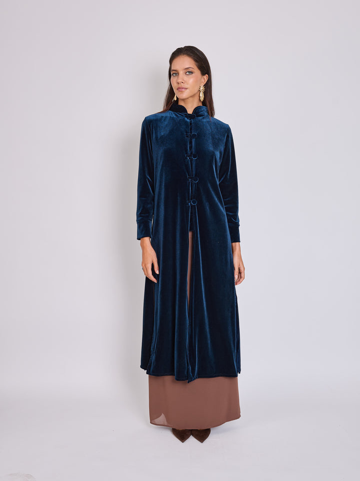 Tapado Velvet Azul