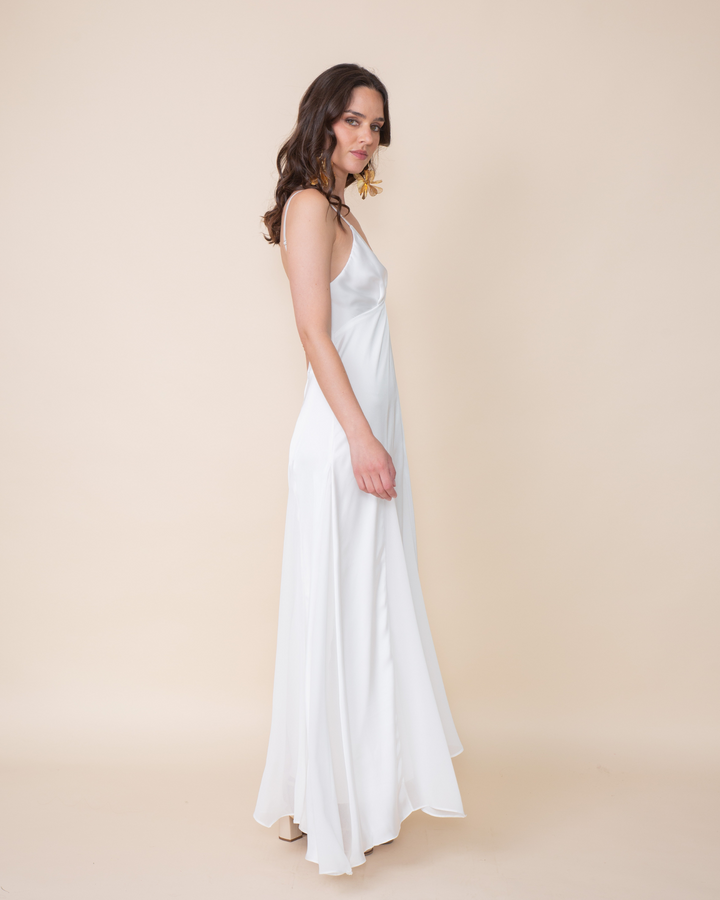 Vestido Estocolmo Blanco Novia