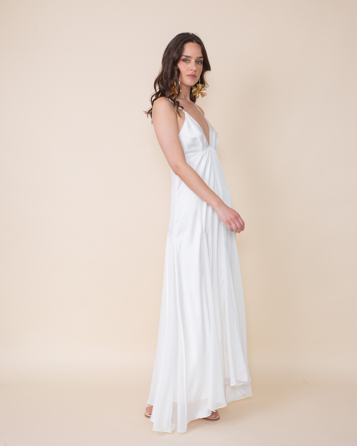 Vestido Estocolmo Blanco Novia